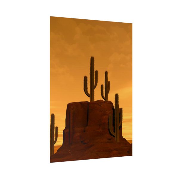 92411-237.jpg Desert Landscape Poster