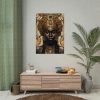 92411-273.jpg Afroamerican Woman in a Crown Poster
