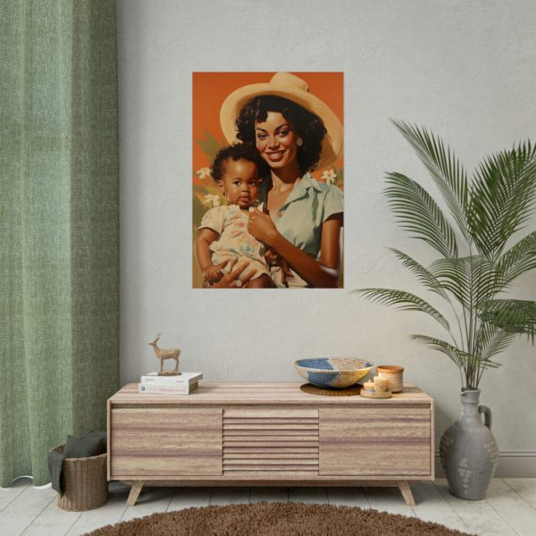 92411-283.jpg African American Woman Art Poster