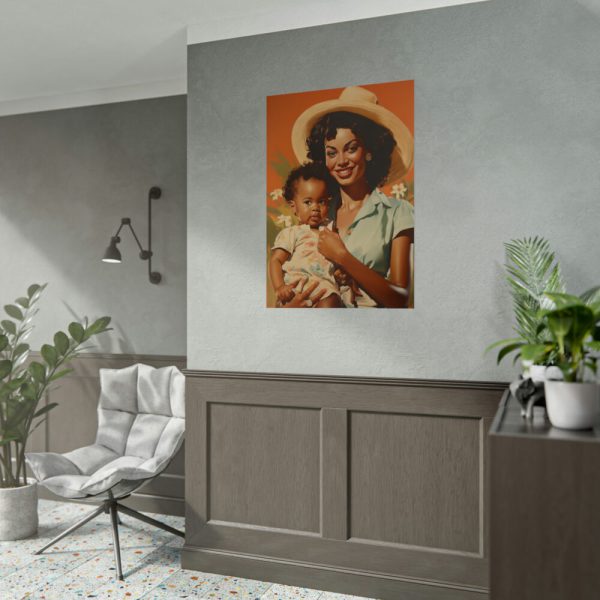 92411-284.jpg African American Woman Art Poster