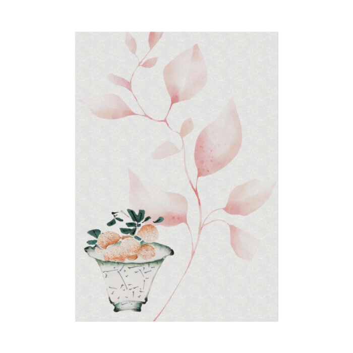 Vintage Lychee Bowl Illustration Poster - Image 6