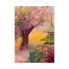 Japanese Pear Blossom Garden Art Poster