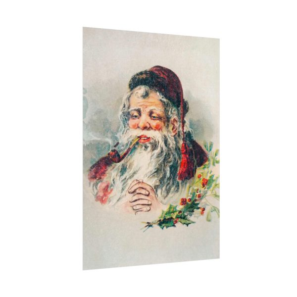92411-37.jpg Vintage Santa Claus by McLoughlin Brothers Poster