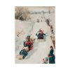92411-50.jpg Tobogganing by L. Prang & Co Poster