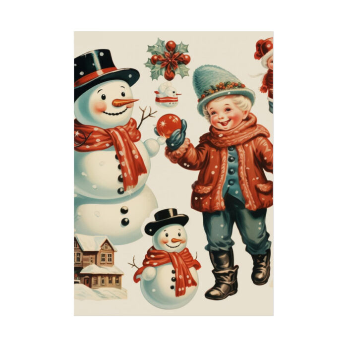 Snowman and the Boy Poster - Image 6