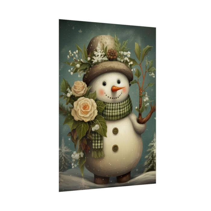 Christmas Snowman Poster - Image 8