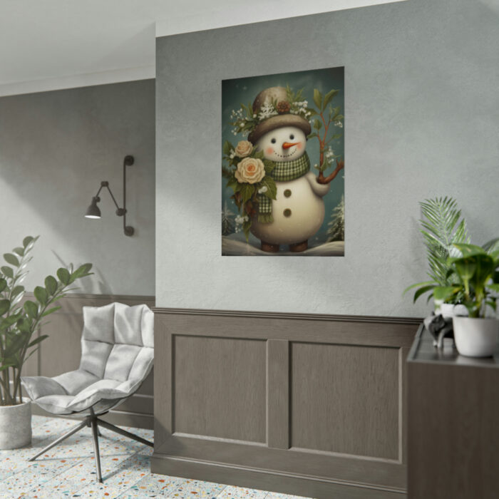Christmas Snowman Poster - Image 10