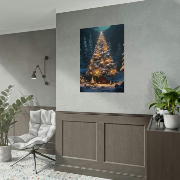 92411-84.jpg Christmas Tree House Poster