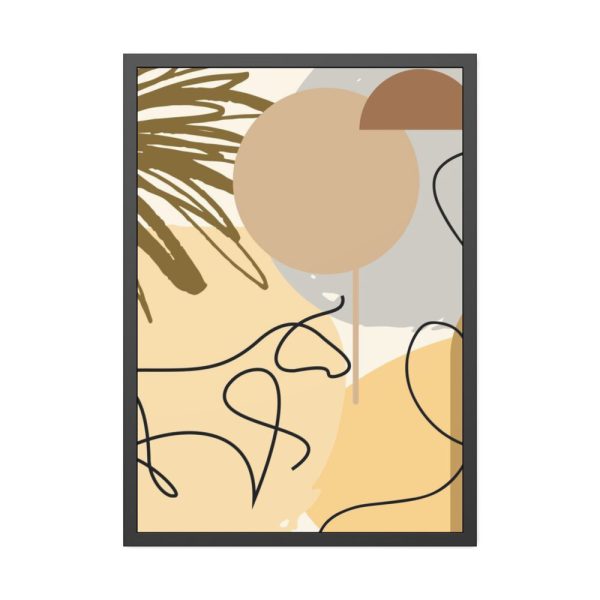 93830-112.jpg Abstract Animal Drawing Poster Framed Poster