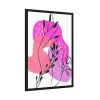 93830-121.jpg Abstract Pattern-Filled Shapes With a Line-Art Framed Poster