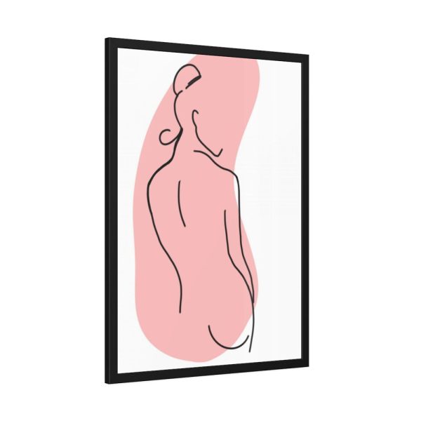 93830-125.jpg Modern Art Abstract Of A Lady Framed Poster