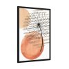 93830-129.jpg Abstract Dandelion Illustration Framed Poster