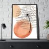 93830-131.jpg Abstract Dandelion Illustration Framed Poster