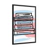 93830-133.jpg Abstract Books Illustration Framed Poster