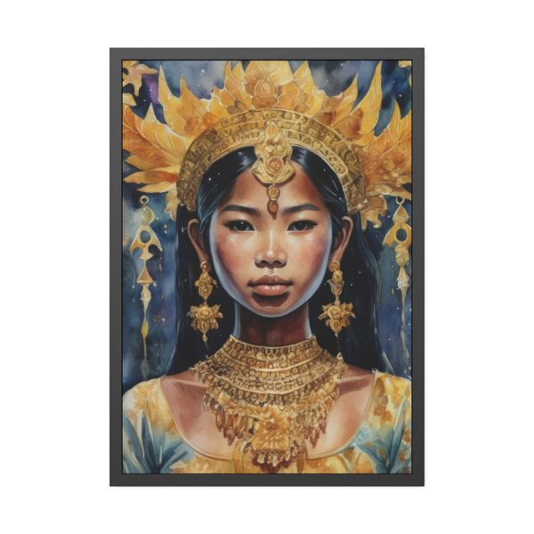 93830-144.jpg A Beautiful Bangkok Girl Framed Poster