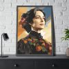 93830-151.jpg Pioneer Woman Portrait Framed Poster