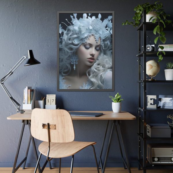 93830-158.jpg Snow Queen Framed Poster