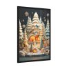 93830-169.jpg Christmas Tree House Framed Poster