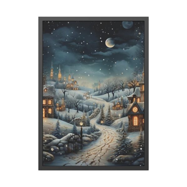 93830-172.jpg Christmas Village I Framed Poster