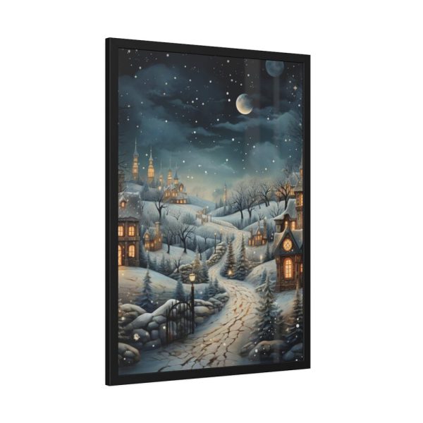 93830-173.jpg Christmas Village I Framed Poster