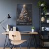 93830-194.jpg Christmas Tree House Framed Poster