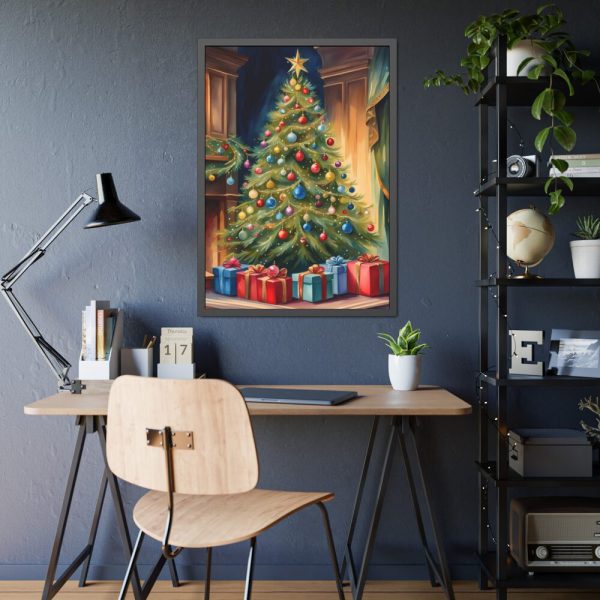 Christmas Tree Framed Poster