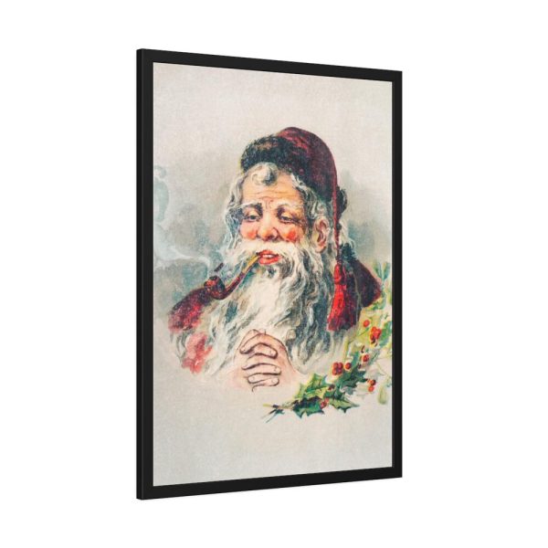 93830-33.jpg Vintage Santa Claus by McLoughlin Brothers Framed Poster