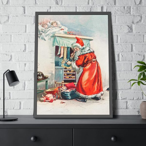 93830-39.jpg The Night Before Christmas and Other Stories Framed Poster