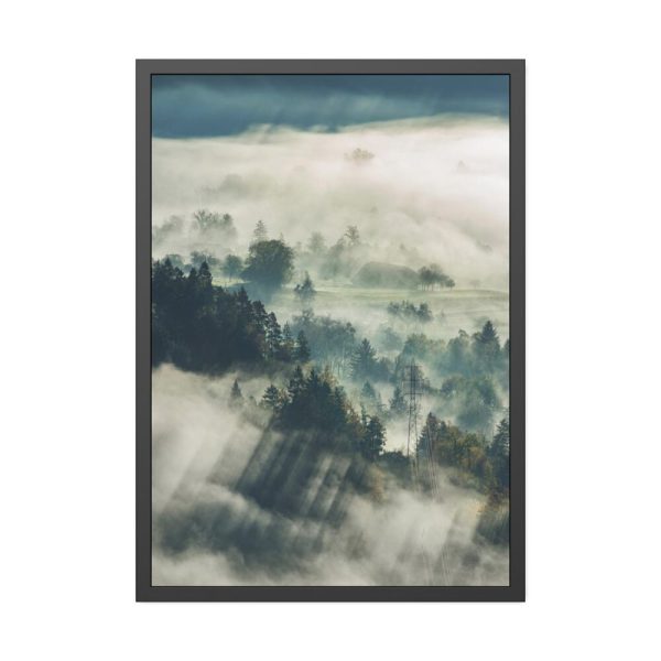 93830-4.jpg A Rural Landscape Framed Poster