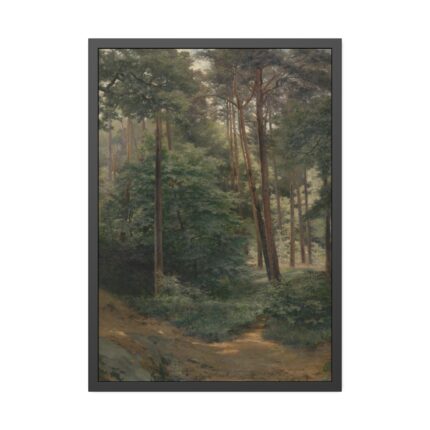Forest by Lajos Csordák Framed Poster