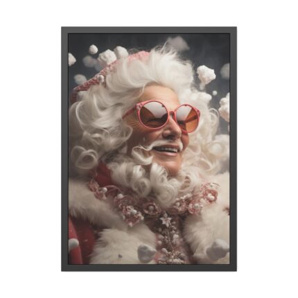 Mrs. Santa Claus Framed Poster