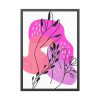 93831-120.jpg Abstract Pattern-Filled Shapes With a Line-Art Framed Poster