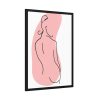 93831-125.jpg Modern Art Abstract Of A Lady Framed Poster