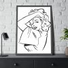 93831-163.jpg Pin-up Girl Framed Poster