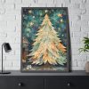 93831-167.jpg Impressionist Christmas Tree Framed Poster