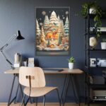 Christmas Tree House Framed Poster - Image 7