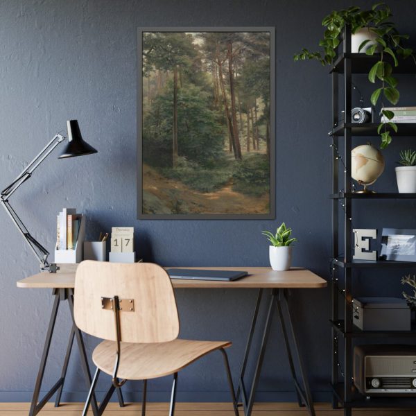 93831-2.jpg Forest by Lajos Csordák Framed Poster