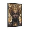 Afroamerican Woman in a Crown Framed Poster