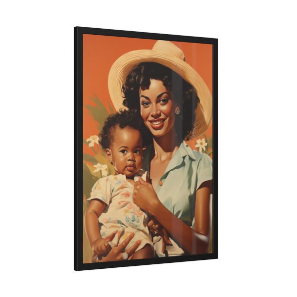 93831-237.jpg African American Woman Art Framed Poster