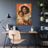 93831-238.jpg African American Woman Art Framed Poster