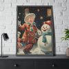 93831-251.jpg Child and Snowman Framed Poster