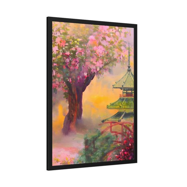 93831-261.jpg Japanese Pear Blossom Garden Art Framed Poster