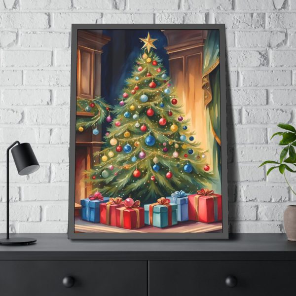 Christmas Tree Framed Poster