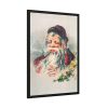 93831-33.jpg Vintage Santa Claus by McLoughlin Brothers Framed Poster