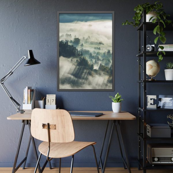 93831-6.jpg A Rural Landscape Framed Poster