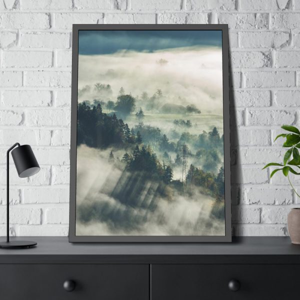 93831-7.jpg A Rural Landscape Framed Poster