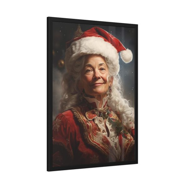 93831-81.jpg Mrs. Claus Framed Poster