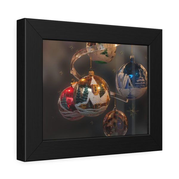 93836-1.jpg Christmas Baubles Framed Poster