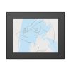 93836-20.jpg Line Art Woman Abstract Minimalist Framed Poster