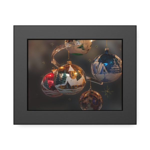 93837.jpg Christmas Baubles Framed Poster